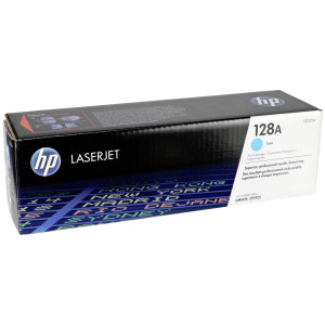 HP 128A CE321A Tonerkassette Cyan 1300 Seiten Original Toner