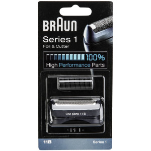 Braun 11B Scherfolie und Klingenblock Schwarz 1 Set