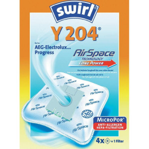 Swirl Y204 AirSpace Staubsaugerbeutel 4St.