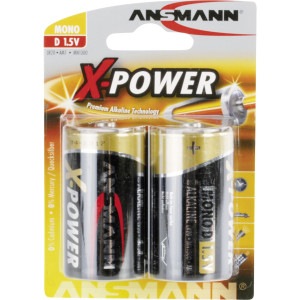 1x2 Ansmann Alkaline Mono D X-Power