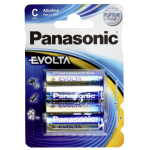 Panasonic Batterie Evolta LR14 EGE/2BP