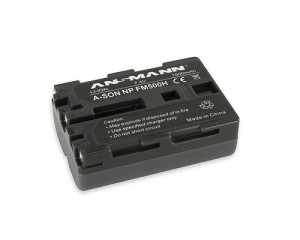 Ansmann NP-FM500H Kamera-Akku ersetzt Original-Akku (Kamera) NP-