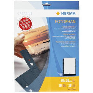 Herma fotophan 20x30 sw. 10 Blatt 7788