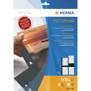 Herma fotophan 9x13 hoch sw 10 Blatt 7783