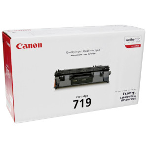 Canon Toner 719 schwarz (ca. 2.100 Seiten) - Passend fr i-SENSYS