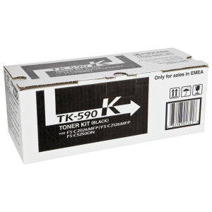 Kyocera Toner TK-590K Schwarz (ca. 7.000 Seiten) - Passend fr