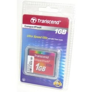 Transcend Compact Flash 1GB Karte MLC 133X