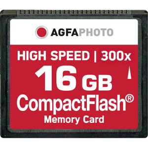 AgfaPhoto Compact Flash     16GB High Speed 120x MLC