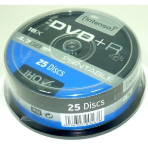 Intenso 4811154 DVD+R Rohling 4.7GB 25 St. Spindel Bedruckbar