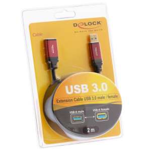 Delock USB-Kabel USB 3.2 Gen1 (USB 3.0 / USB 3.1 Gen1) USB-A Stecker,