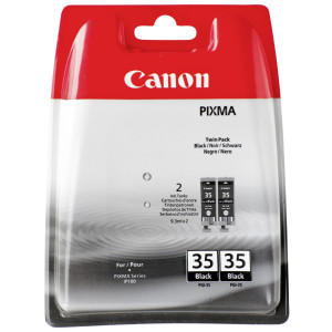 Canon Tintenpatrone PGI-35 Blister Twinpack Schwarz - Passend fr