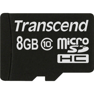 Transcend Premium microSDHC-Karte 8GB Class 10