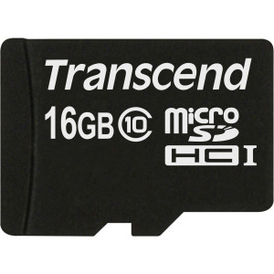 Transcend Premium microSDHC-Karte 16GB Class 10