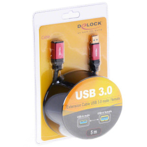 Delock USB-Kabel USB 3.2 Gen1 (USB 3.0 / USB 3.1 Gen1) USB-A Stecker,