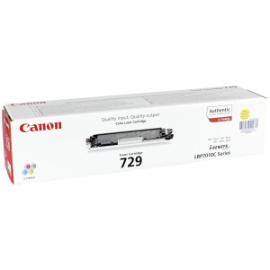 Canon Toner 729 Gelb (ca. 1.000 Seiten) - Passend fr i-SENSYS