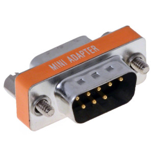 Delock Adapter Nullmodem Sub-D 9 Pin Stecker > Sub-D 9 Pin Buchse