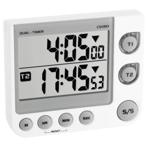 TFA 38.2025 Elektronischer 2-fach Timer