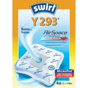 Swirl Y293 Airspace Staubsaugerbeutel 4St.
