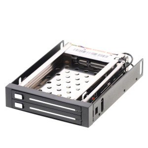 Delock 3.5" Wechselrahmen fr 2 x 2.5 SATA HDD