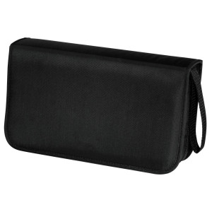 Hama CD-Wallet Nylon 80 schwarz                    33832