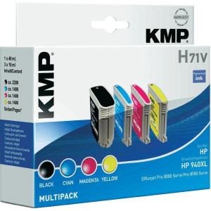KMP Druckerpatrone Kombi-Pack Kompatibel ersetzt HP 940XL, C2N93AE,