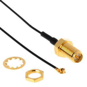 Delock WLAN-Antennen Verlngerungskabel [1x IPEX-Stecker - 1x RP-SMA-