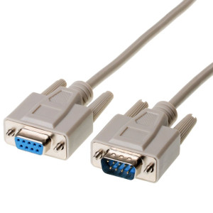 Delock Kabel RS-232 Seriell Sub-D9 Stecker > Buchse 5m
