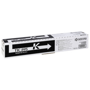 Kyocera Toner TK-895K Schwarz (ca. 12.000 Seiten) - Passend fr FS-