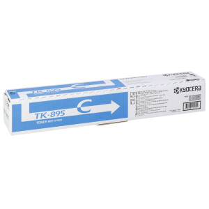 Kyocera Toner TK-895C Cyan (ca. 6.000 Seiten) - Passend fr FS-C8020,