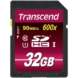 Transcend Ultimate SDHC-Karte 32GB Class 10, UHS-I