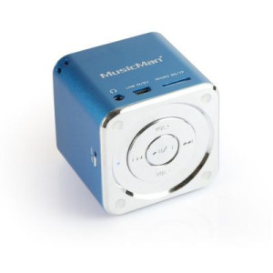 Technaxx Mini Lautsprecher MusicMan Mini AUX, SD, USB Blau