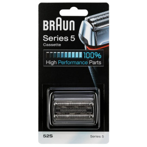 Braun 52S Scherkopf Silber 1St.