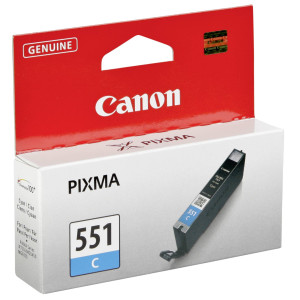 Canon Tintenpatronen CLI-551C cyan (ca. 300 Seiten) - Passend fr