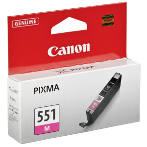 Canon Tintenpatronen CLI-551M magenta (ca. 300 Seiten) - Passend fr