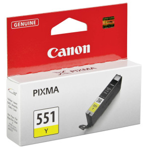Canon Tintenpatronen CLI-551Y gelb (ca. 300 Seiten) - Passend fr
