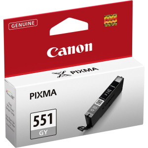 Canon Tintenpatronen CLI-551GY grau (ca. 125 Fotos) - Passend fr