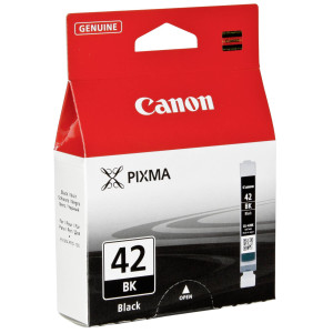 Canon Tintenpatrone CLI-42BK schwarz (ca. 900 Seiten) - Passend fr