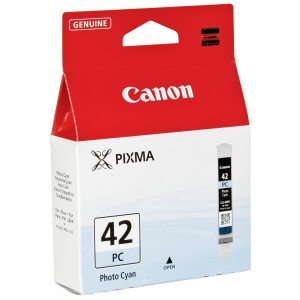 Canon Tintenpatrone CLI-42PC Foto-cyan (ca. 292 Seiten) - Passend f