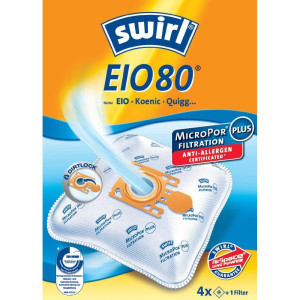 Swirl EIO80 AirSpace Staubsaugerbeutel 4St.
