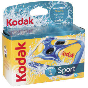Kodak Sport wasserdichte Einwegkamera ISO 800 (27 Bilder)