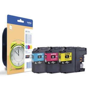 Brother Tintenpatronen LC-125XL Rainbowkit (je 1x M/C/Y) - Passend f