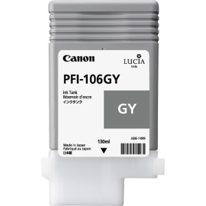 Canon Original PFI-106GY Druckerpatrone - grau 130ml