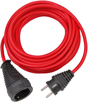 Brennenstuhl 1167460 Strom Verlngerungskabel 10m - rot