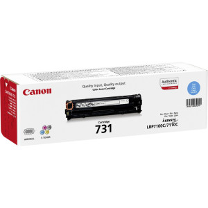 Canon Toner 731 C cyan (ca. 1.500 Seiten) - Passend fr i-SENSYS