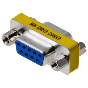 Delock Adapter Gender Changer Sub-D9 Buchse / Buchse