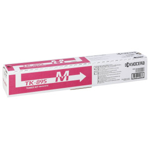Kyocera Toner TK-895M Magenta (ca. 6.000 Seiten) - Passend fr FS-