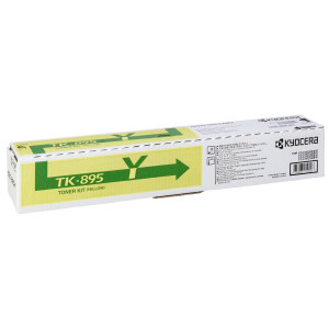 Kyocera Toner TK-895Y Gelb (ca. 6.000 Seiten) - Passend fr FS-C8020,