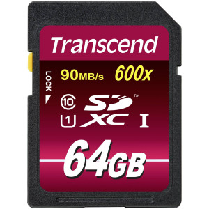 Transcend Ultimate SDXC-Karte 64GB Class 10, UHS-I