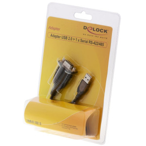 Delock Adapter USB 2.0 > 1 x Seriell RS-422/485