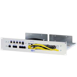 wantec Montagewinkel 19" 2HE fr FritzBox 7490/7390 und bgl. -